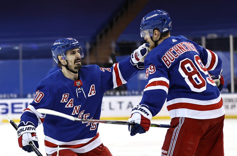 Chris Kreider and Pavel Buchnevich