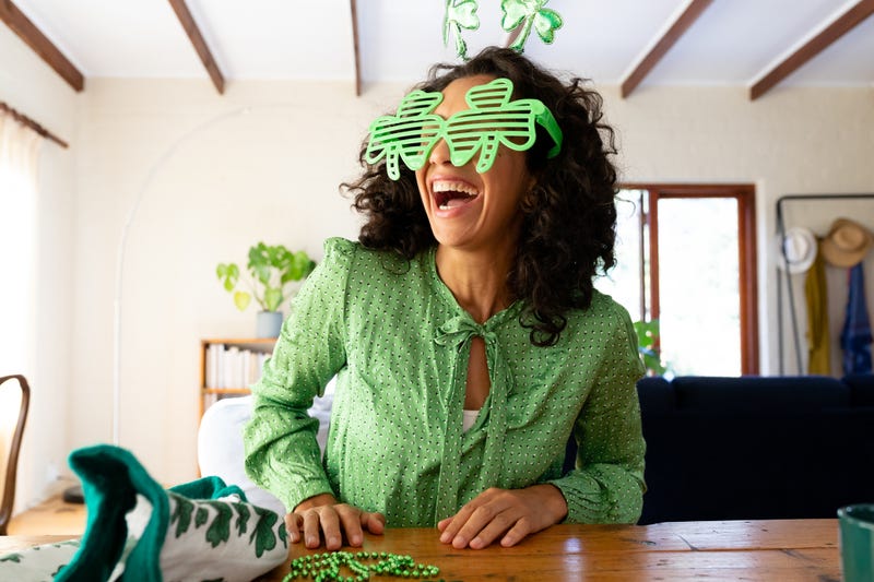 woman celebrating