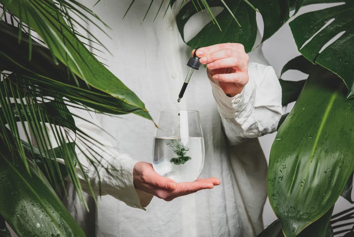 Adding Chlorophyll To Water