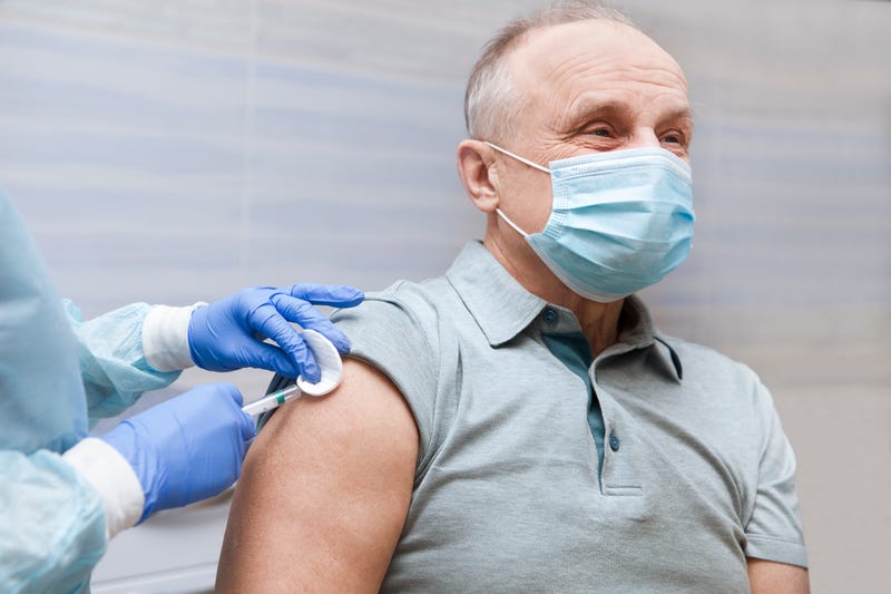 An estimated 11,000 Marin County residents aged 75 and older are eligible to receive a booster shot of Pfizer’s COVID-19 vaccine.