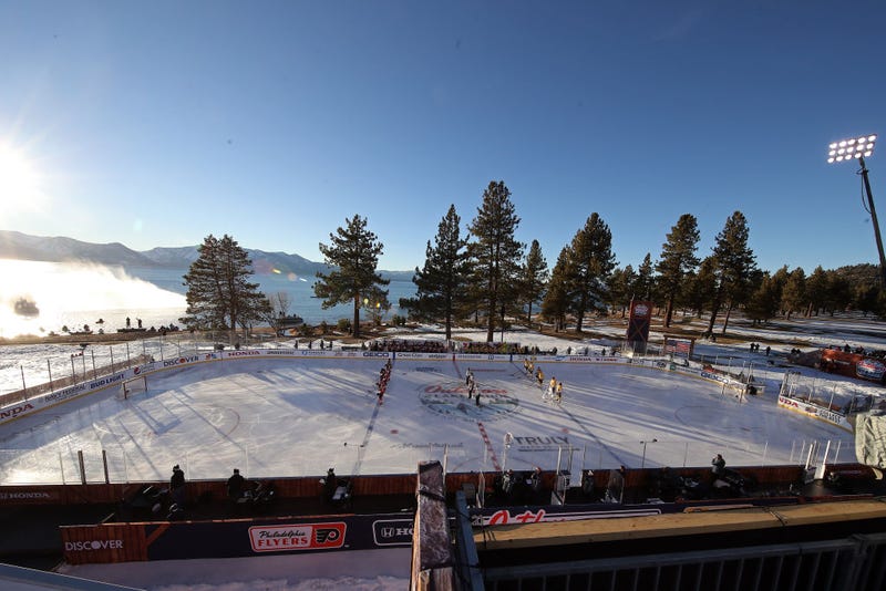Bruins vs. Flyers at Lake Tahoe