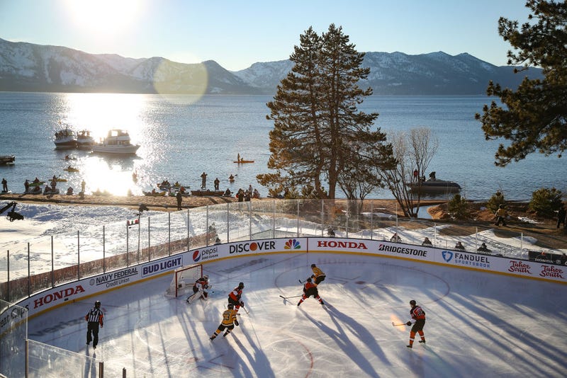Bruins vs. Flyers at Lake Tahoe