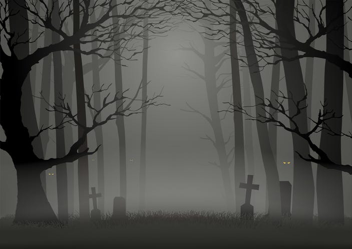 Haunted cemetery 