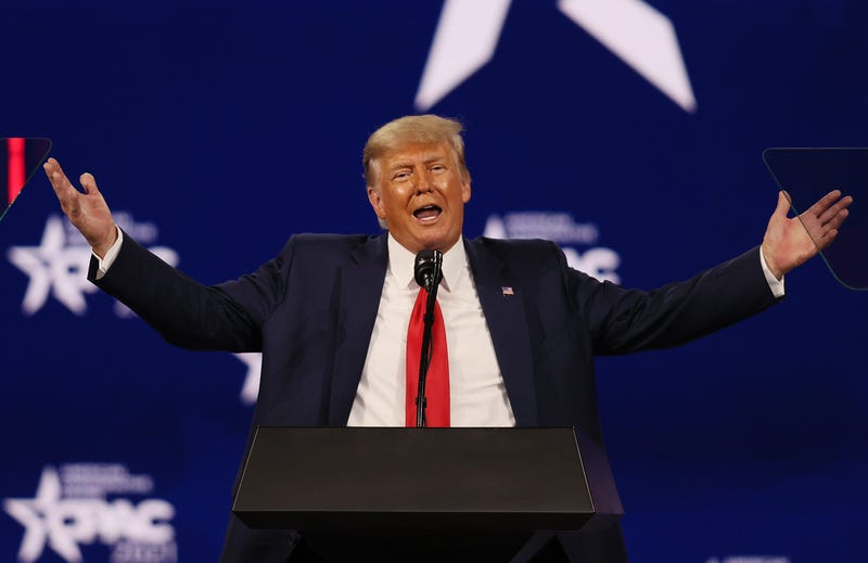 Former president Donald Trump