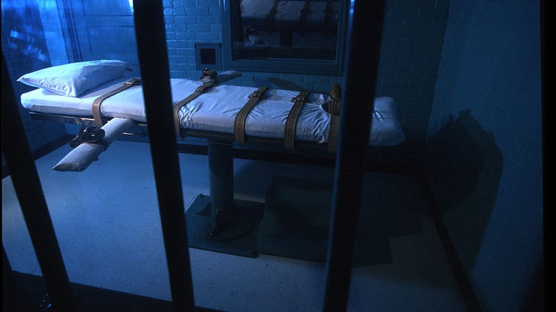 The Texas death chamber in Huntsville, TX.