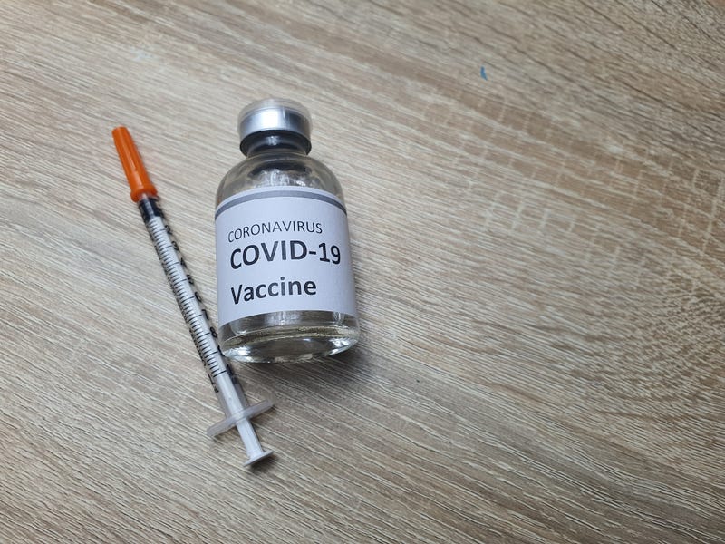 A COVID-19 vaccine.