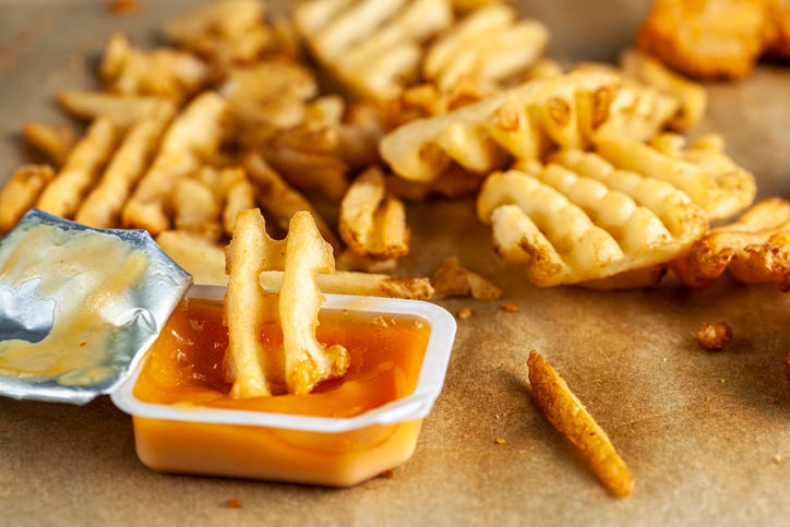 Sauce packet