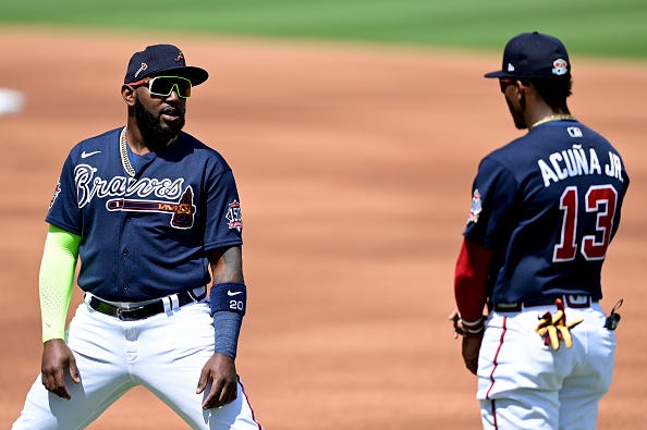 Marcell Ozuna, Ronald Acuña Jr.