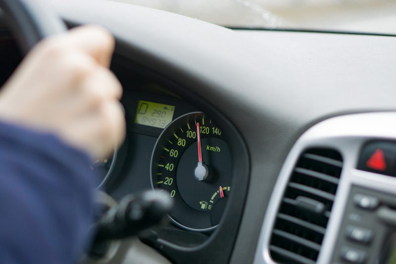 Person speeding