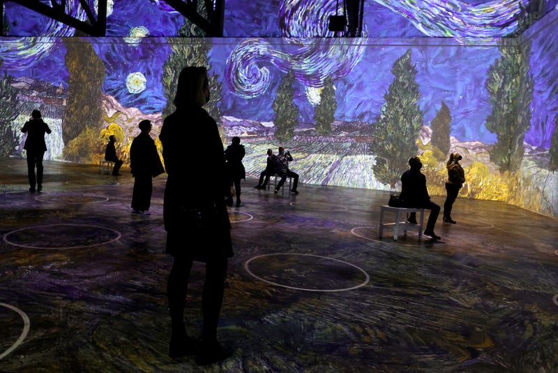 Immersive Van Gogh exhibit