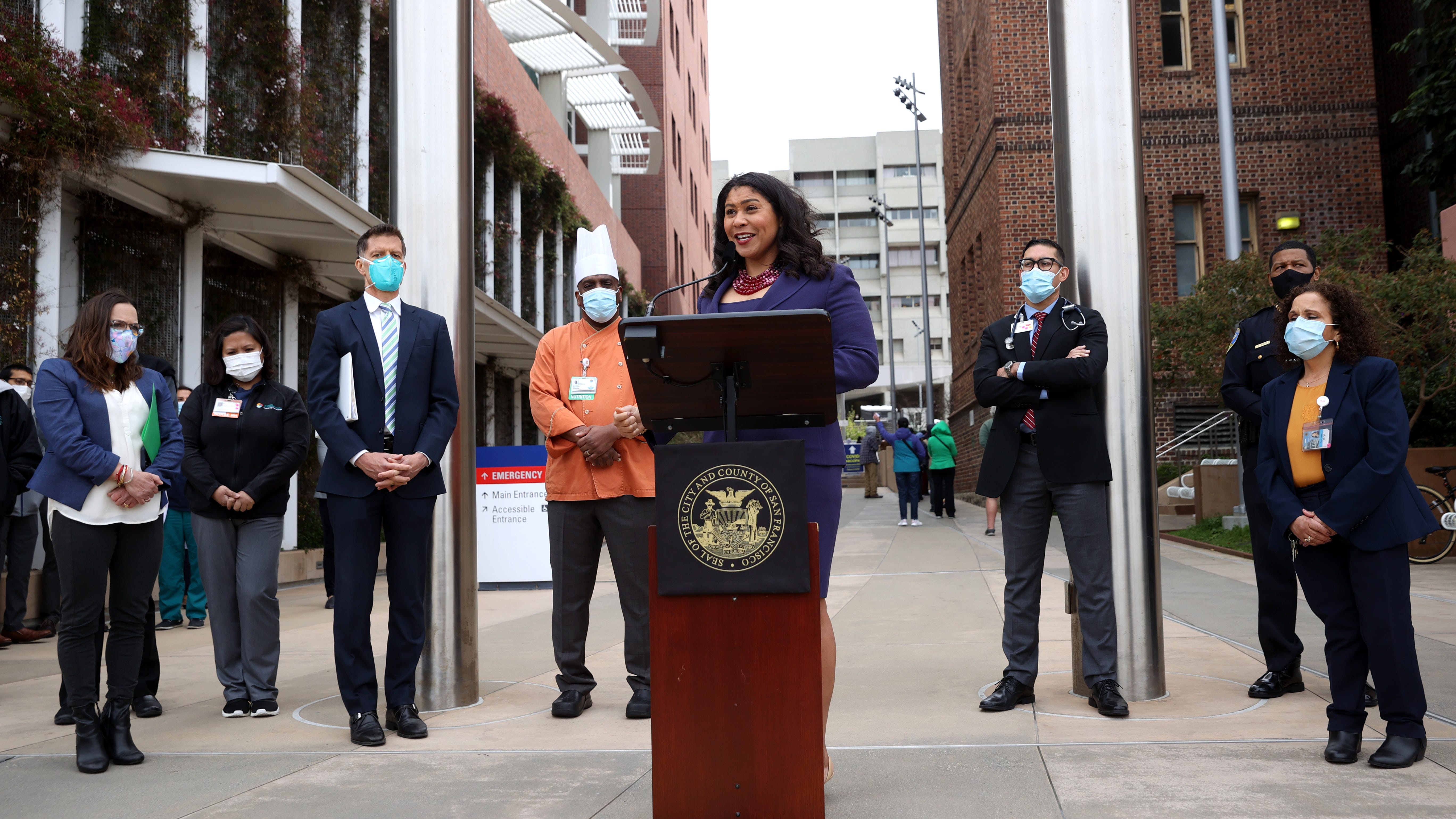 London Breed 'optimistic' state, city can mediate San Francisco police-DA feud