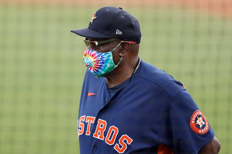Astros manager Dusty Baker