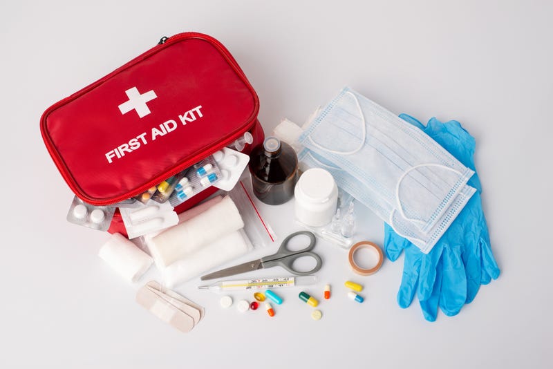First aid kits are one of the items included in the Texas sales tax holiday. 