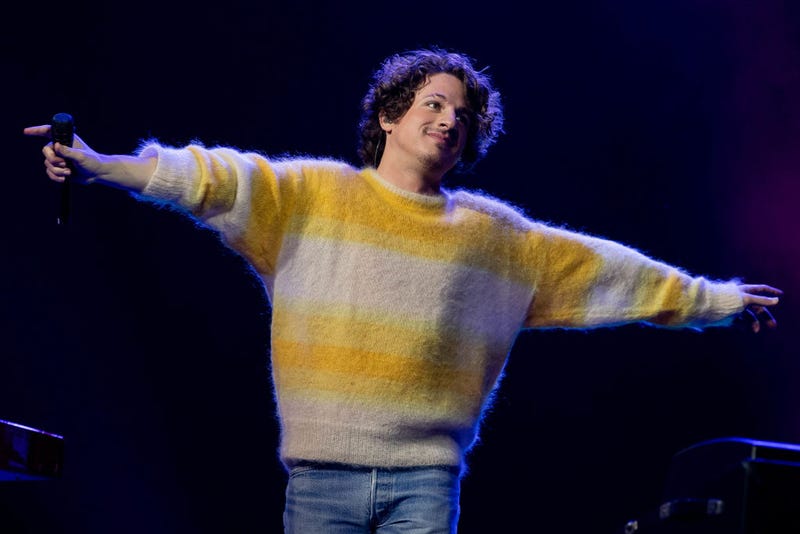 Charlie Puth performs onstage at an interactive global eConcert live from the Yoop eSpace at Microsoft Theater on March 31, 2021 in Los Angeles, California. 