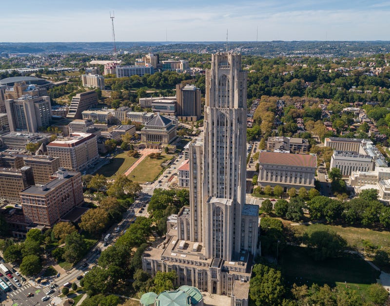 Cathedral of Learning on University of Pittsburgh campus