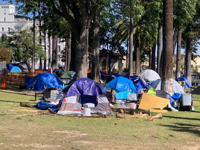 Homeless tents