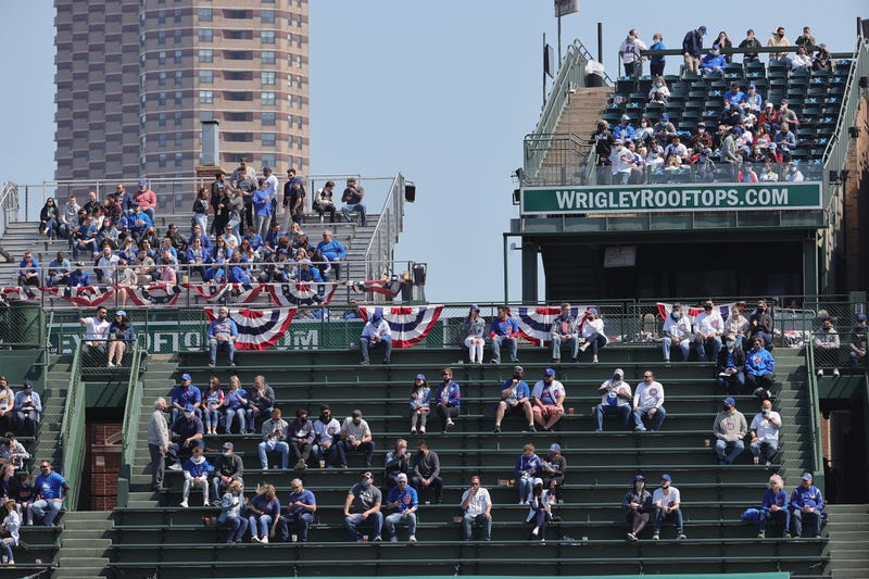 Wrigley bleachers