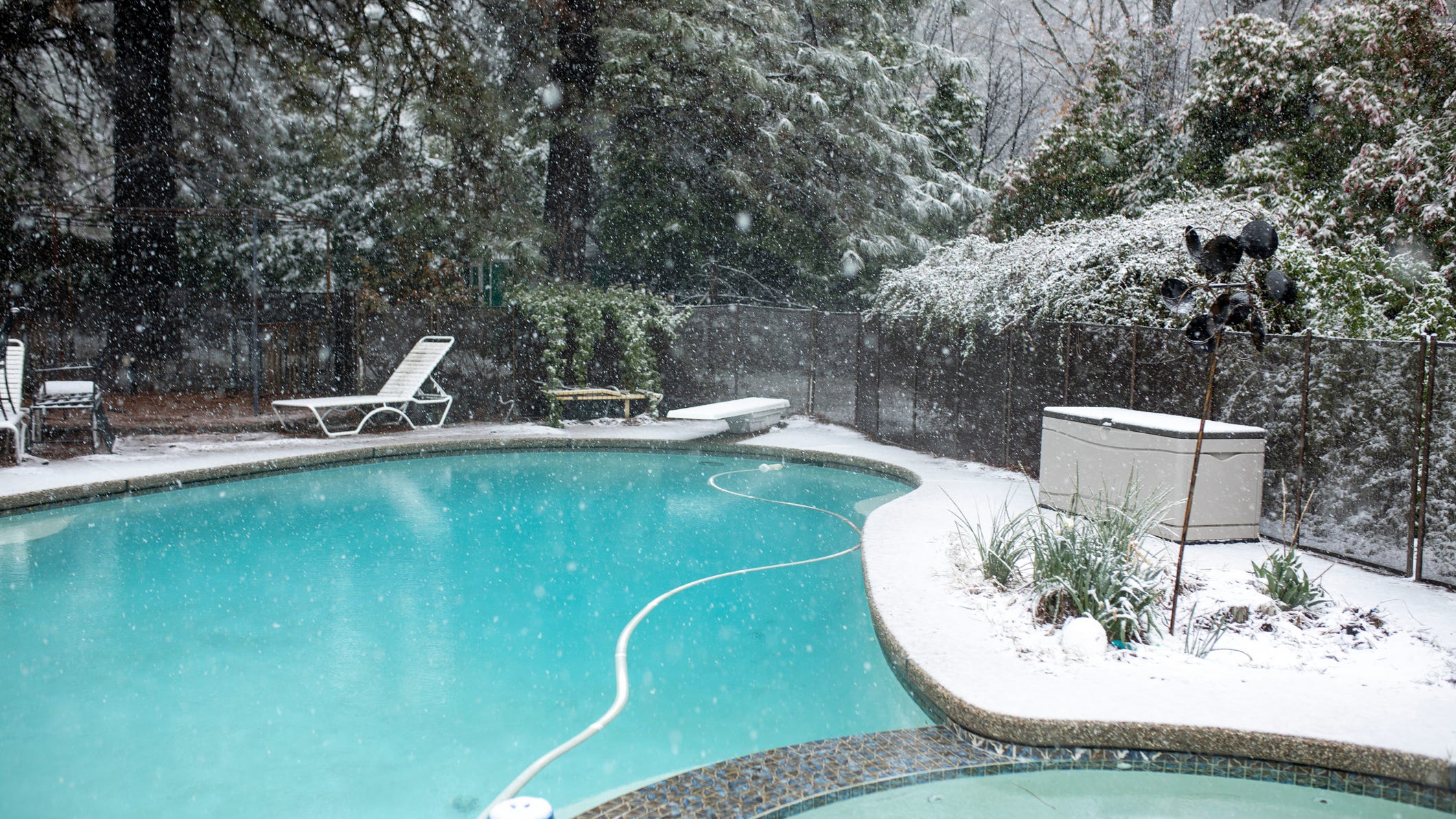 Tips to keep your outdoor pool, spa safe in freezing temperatures