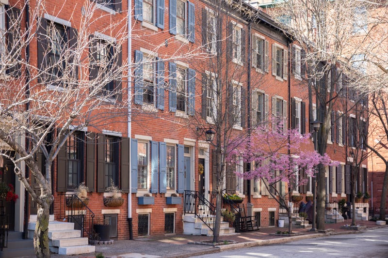 Philadelphia row homes