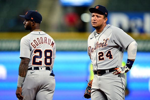 Niko Goodrum, Miguel Cabrera