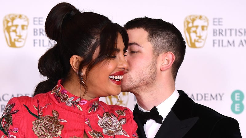 Priyanka Chopra Jonas with her husband Nick Jonas