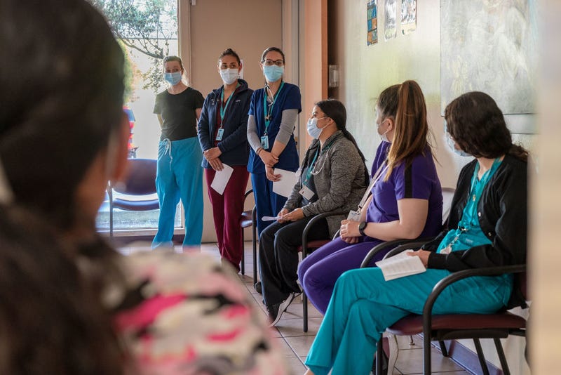 Sea Mar Burien Well Woman Day provides breast and cervical cancer screenings for Seattle women on April 17, 2021 in Burien, Washington. (Photo by Suzi Pratt/Getty Images for Hologic)