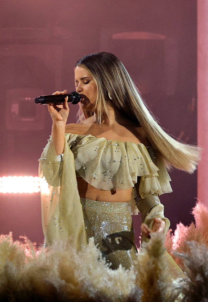 Maren Morris performs at the 56th ACM Awards on April 18, 2021 in Nashville