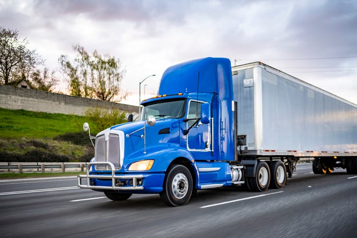 Semi-truck