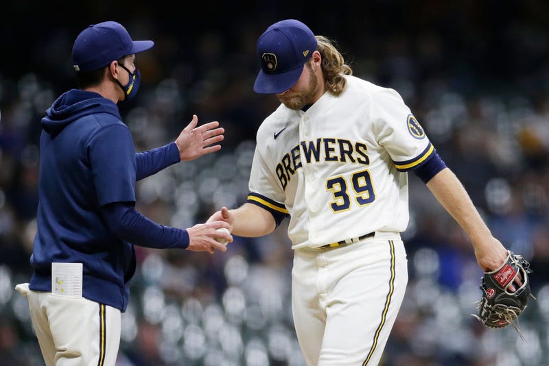 The Brewers' Corbin Burnes is at it again