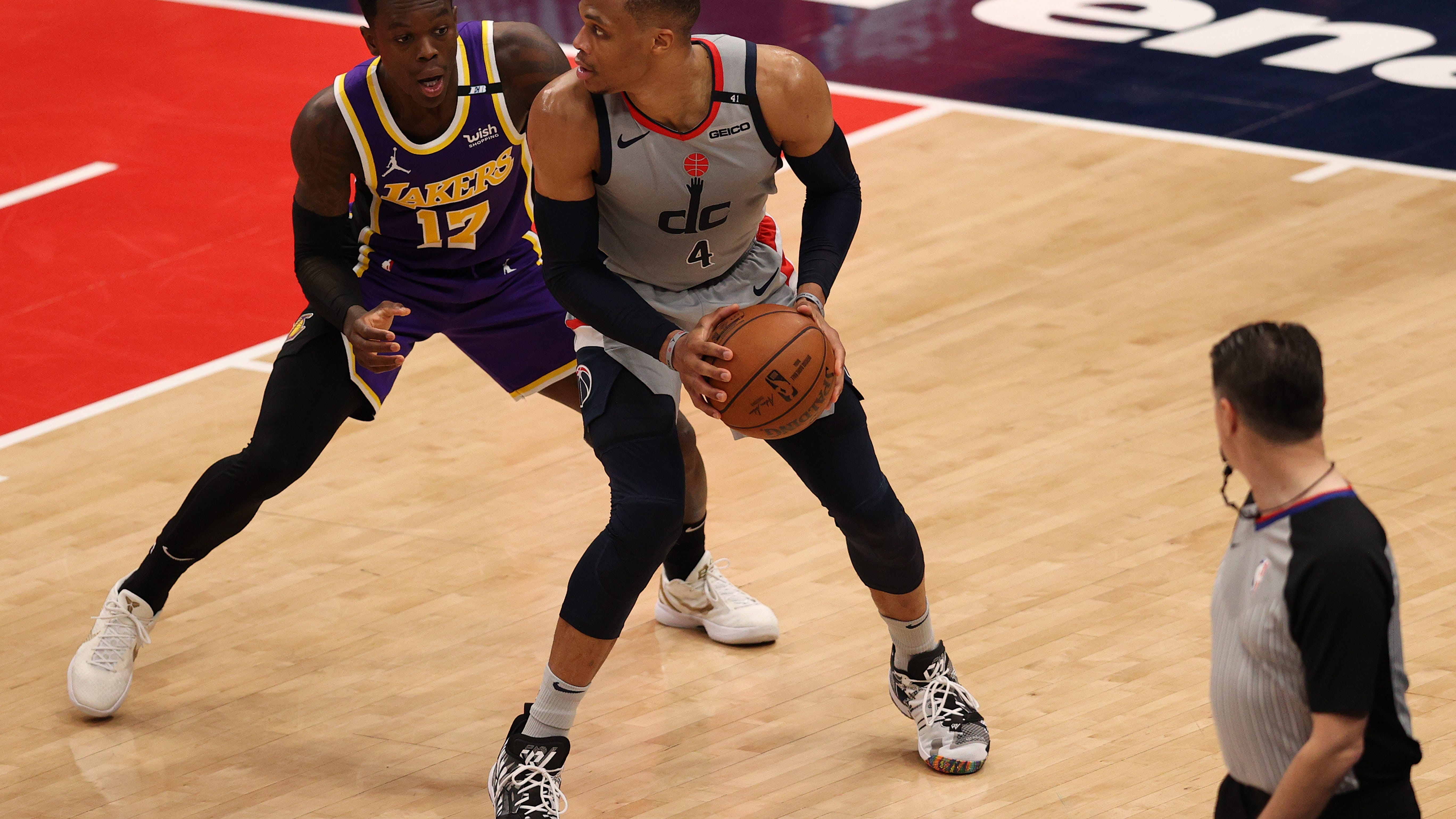 Lakers land Wizards’ Russell Westbrook in draft night blockbuster