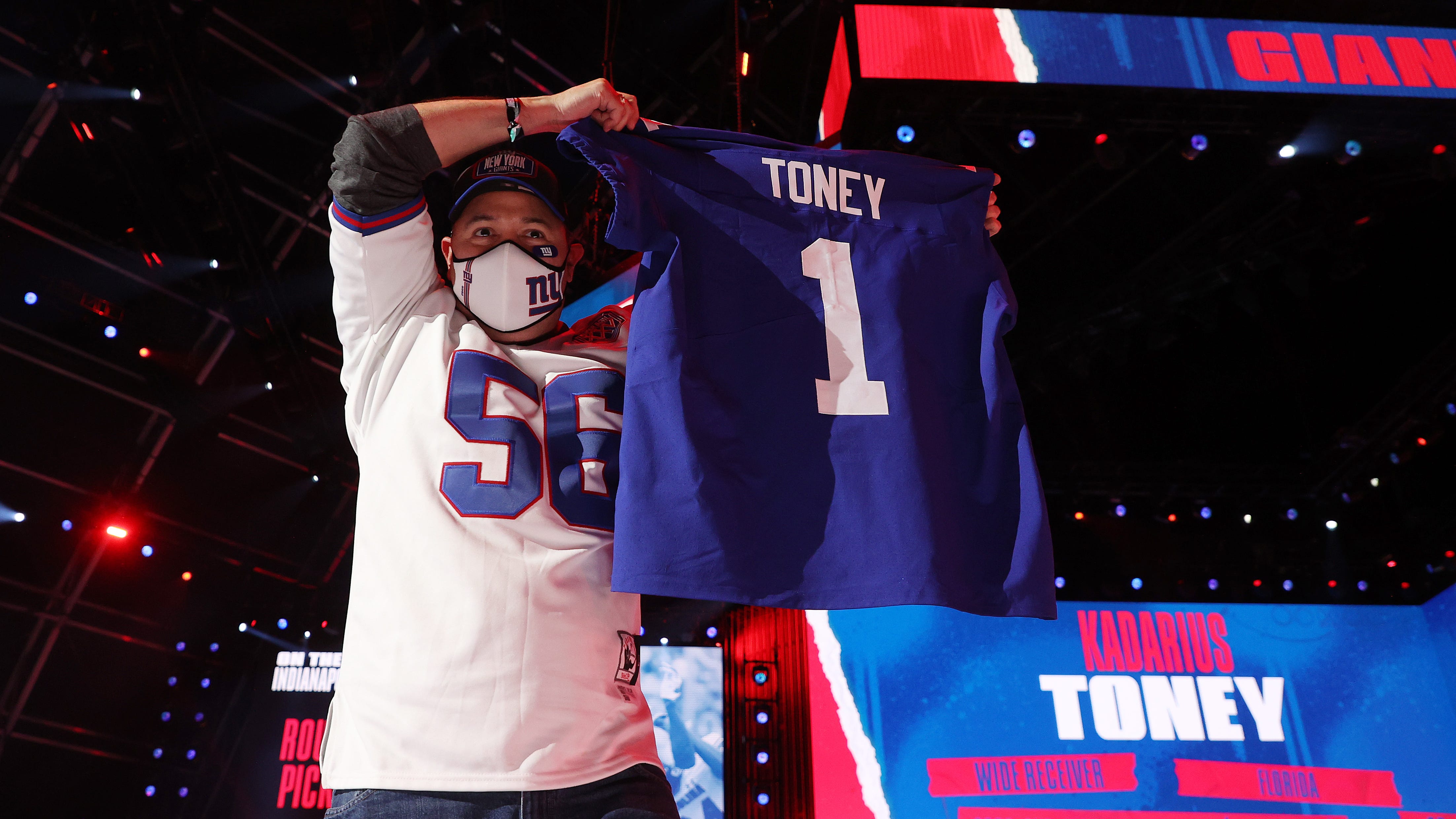 Giants' first-round selection of Kadarius Toney a great fit for GM, coach, and player