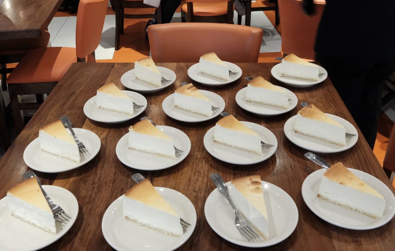 Cheesecake at the Junior’s restaurant in Times Square earlier this year