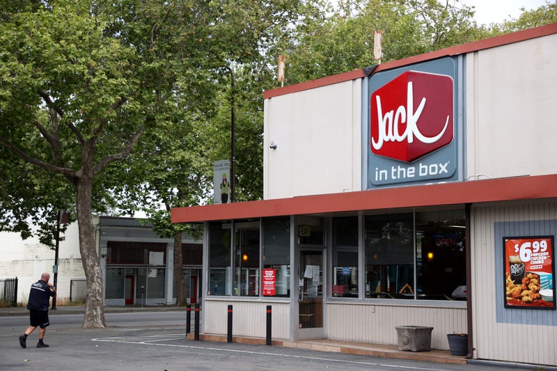 A Jack-in-the-Box restaurant in Berkley, California.