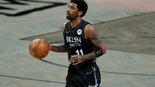 Kyrie Irving cleared to practice at Nets facility, still not eligible for home games