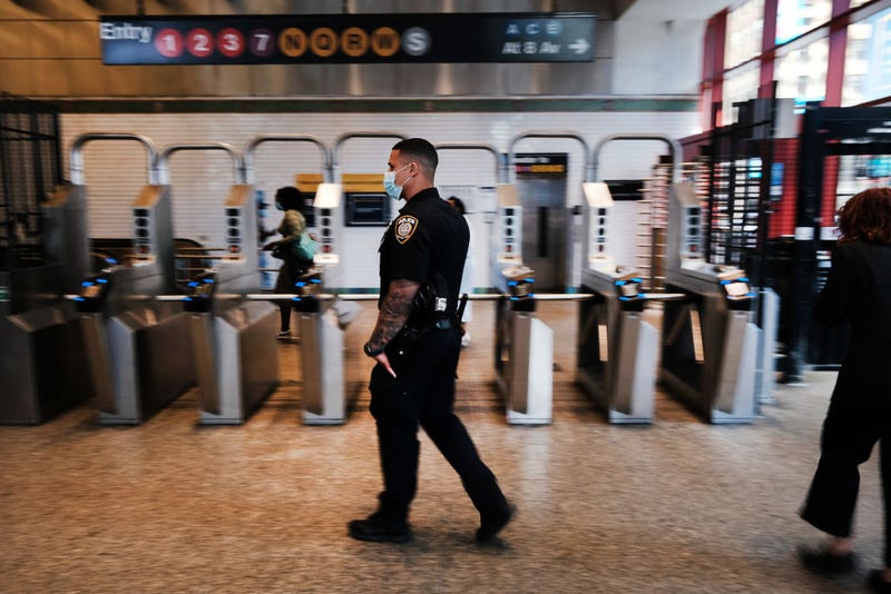 Police NYC subway