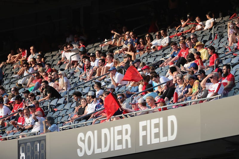 Chicago Fire fans at Soldier Field