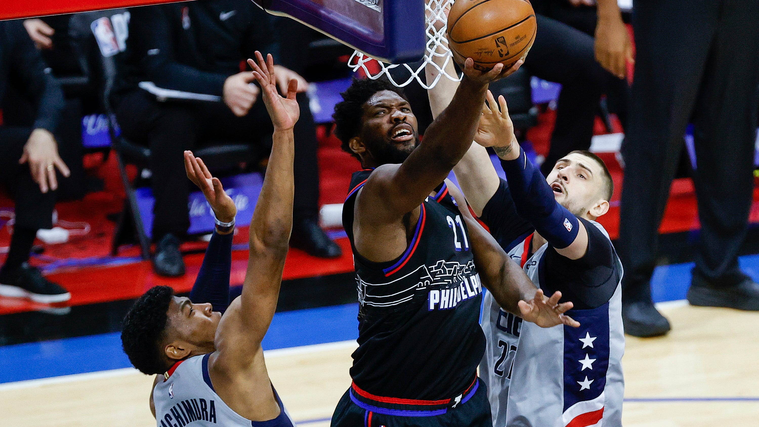 76ers take Game 1 against pesky Wizards