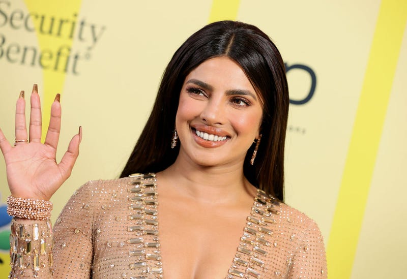 Priyanka Chopra Jonas poses backstage for the 2021 Billboard Music Awards, broadcast on May 23, 2021 at Microsoft Theater in Los Angeles, California.
