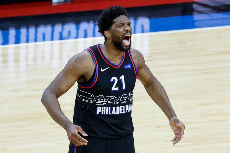 Sixers star Joel Embiid.