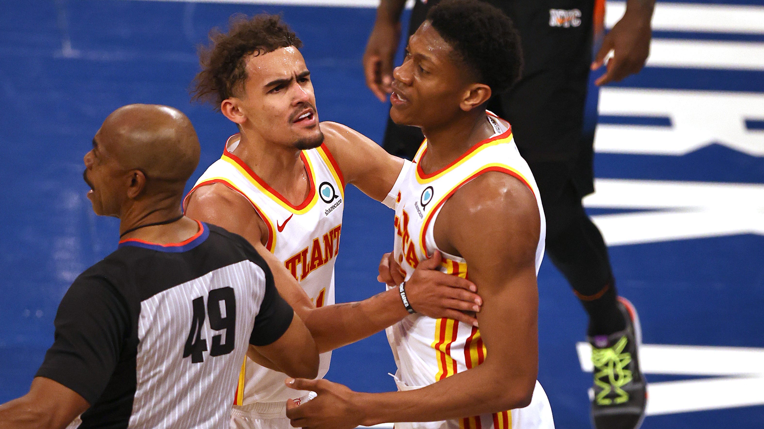 Knicks fan that spit on Trae Young banned indefinitely from MSG