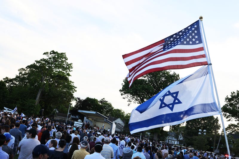 Rally held in support of Israel