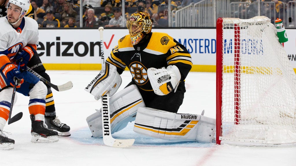 Andrew Raycroft explains why he’s not too concerned about Tuukka Rask getting up slowly