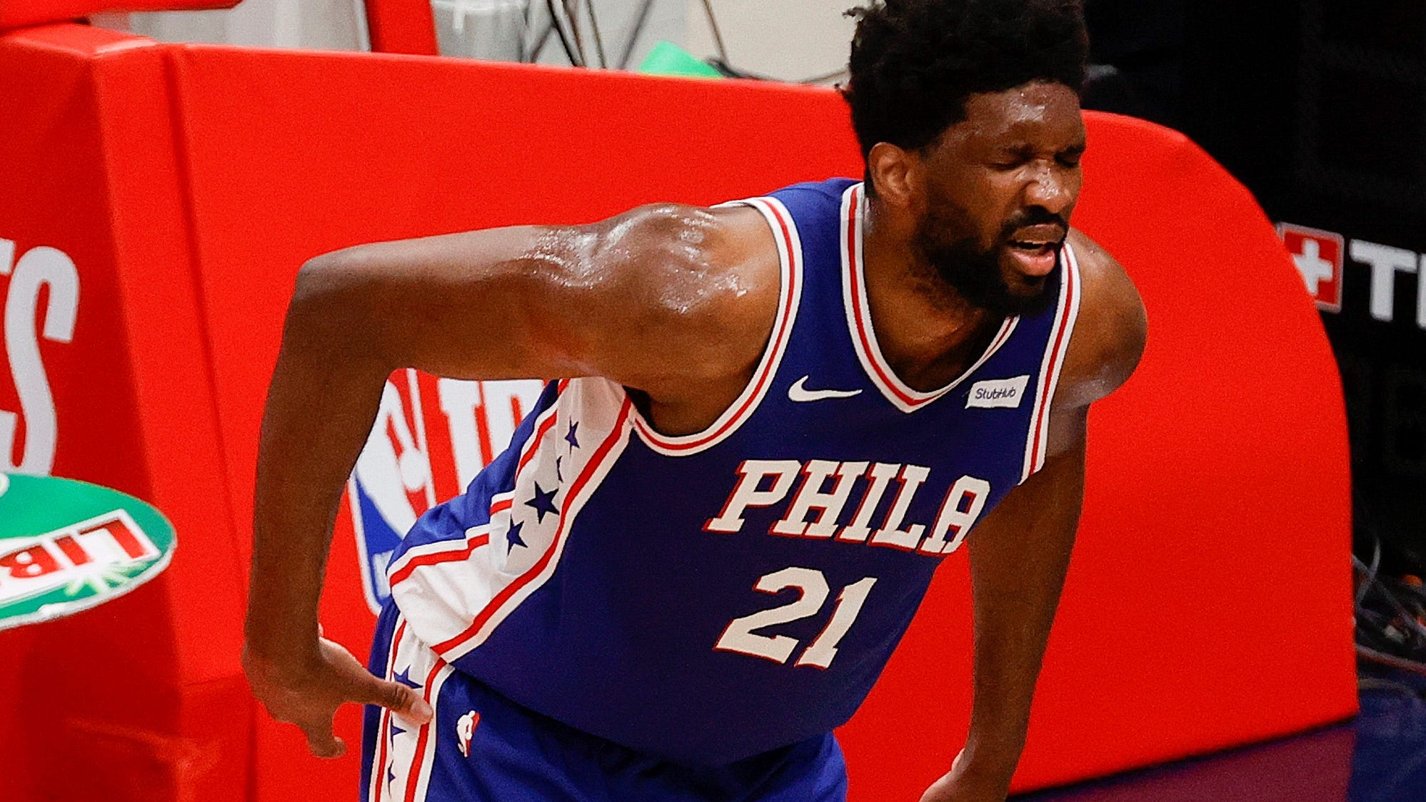 Embiid doubtful for Sixers-Wizards Game 5