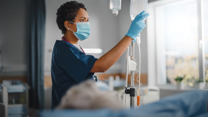 Nurse stock photo.