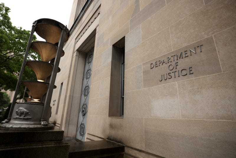The U.S. Department of Justice pictured on June 11, 2021, in Washington, D.C.