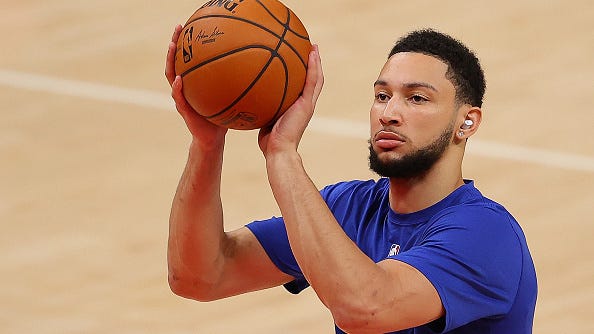 Nationals, Phillies trade Ben Simmons-related jabs on Twitter