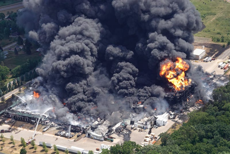 chemical fire