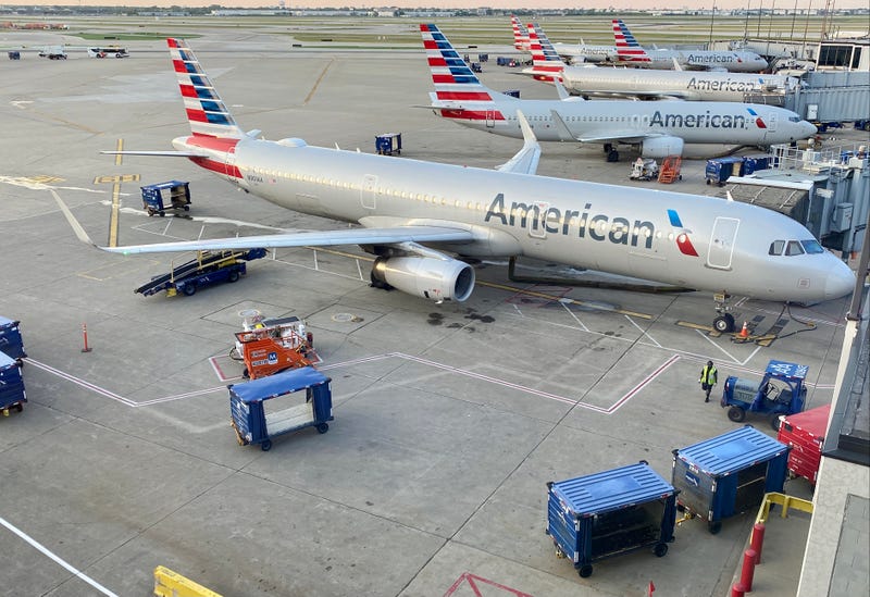 American Airlines plane