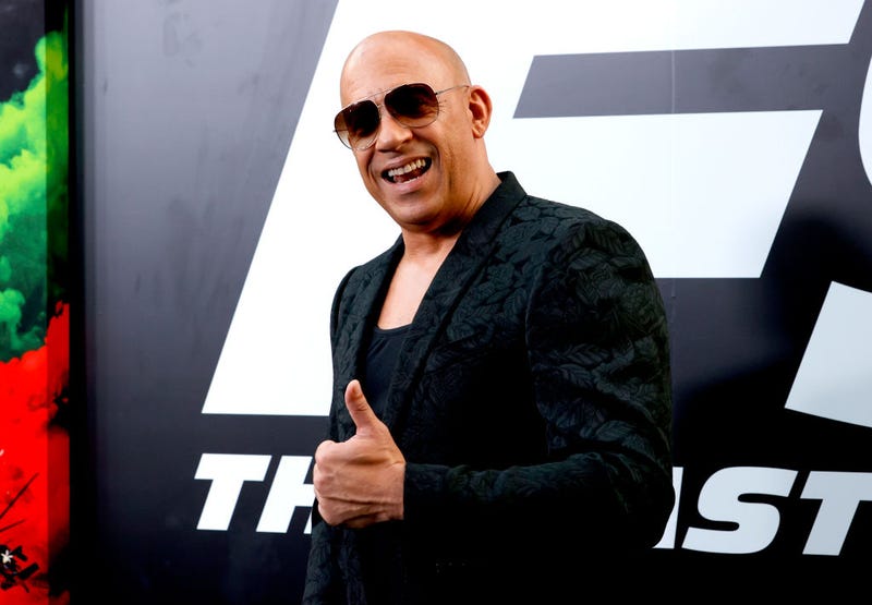 Vin Diesel attends 'F9' world premiere in Hollywood on June 18, 2021