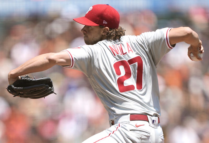 Philadelphia Phillies pitcher Aaron Nola.